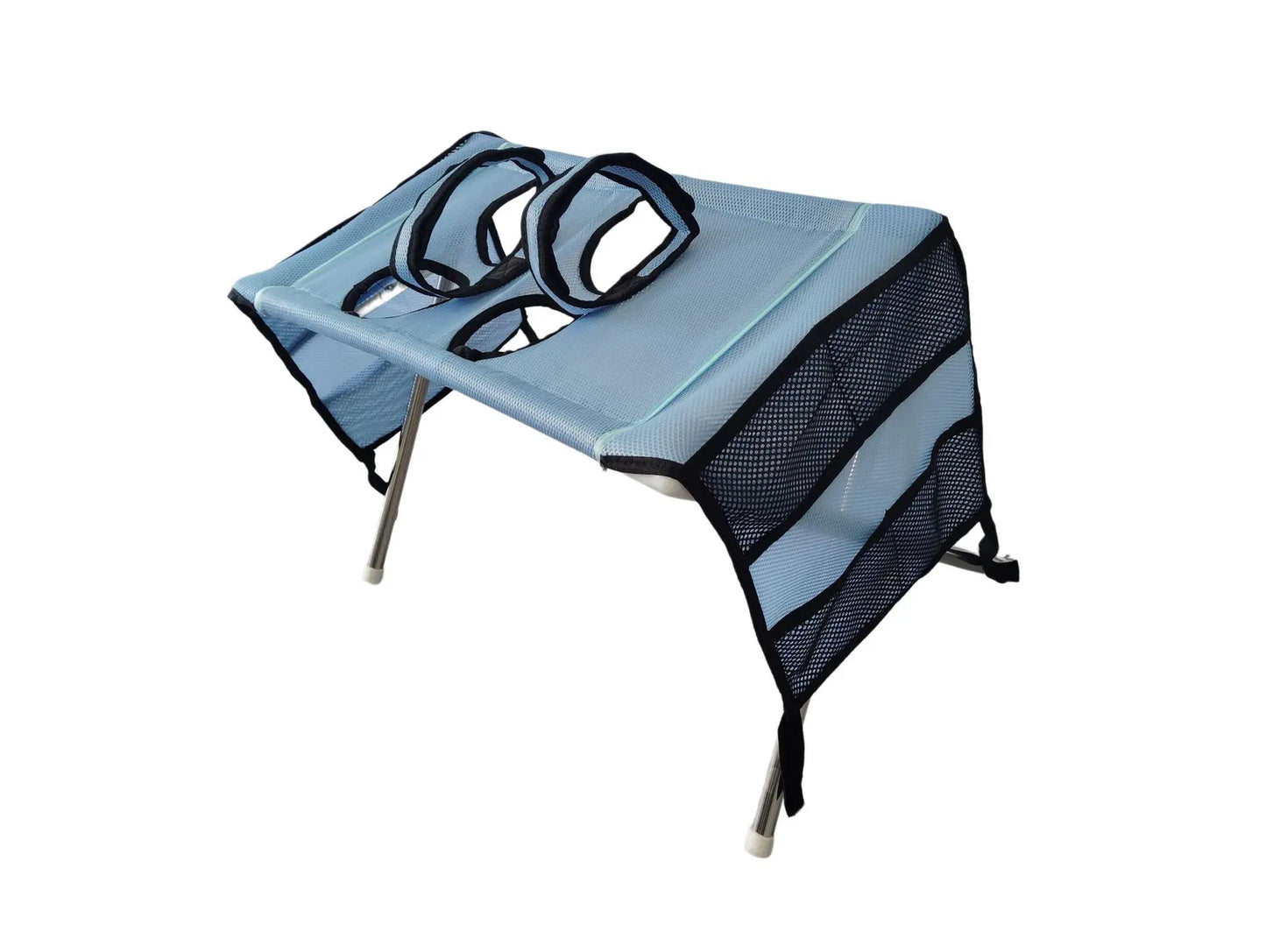2-in-1 Foldable Pet Grooming Station – Bathing, Nail Trimming & Everyday Grooming for Small Pets