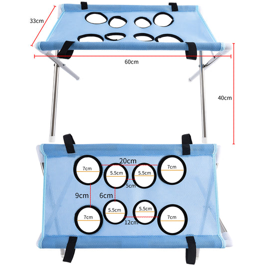 2-in-1 Foldable Pet Grooming Station – Bathing, Nail Trimming & Everyday Grooming for Small Pets