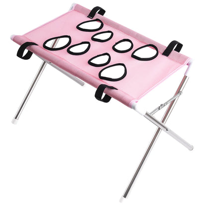 2-in-1 Foldable Pet Grooming Station – Bathing, Nail Trimming & Everyday Grooming for Small Pets