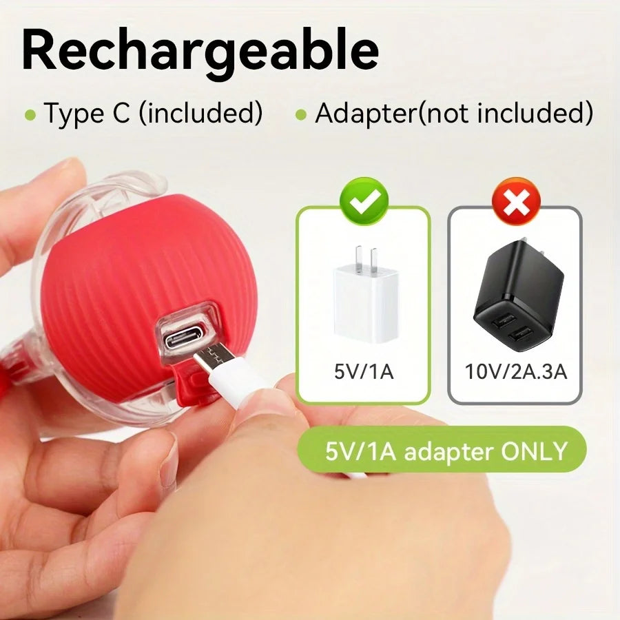 Automatic Rolling Ball with Tail