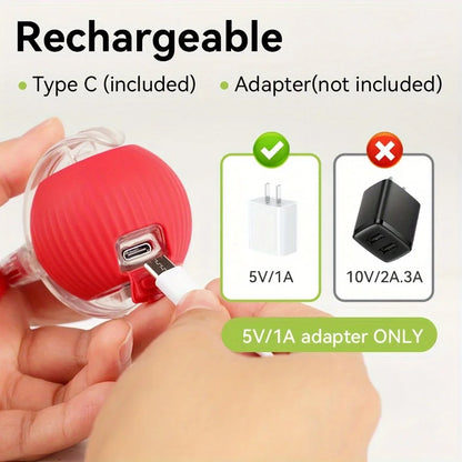 Automatic Rolling Ball with Tail