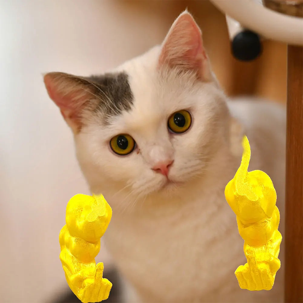 Cat Muscle Arm 3D Printed Creative Giant Arm Cat Funny Arm Pet Cosplay Costume Accessories for Halloween Birthday Party Supplies